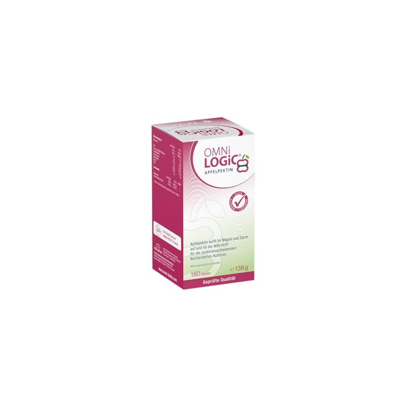 Omni Logic Apfelpektin, 180 Capsules
