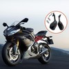 labwork Black Mirrors Smoke Turn Signals Replacement for Suzuki GSXR600
