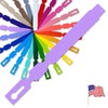TAGKRAFTERS 5" x 1/2" Lilac - 1,000 Pcs - Plastic