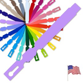 TAGKRAFTERS 5" x 1/2" Lilac - 1,000 Pcs - Plastic Plant Tags and Labels - Wrap Around Thermal Plastic - Nursery Garden Tree Labels | Made in The USA |