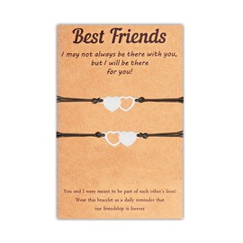Friendship Bracelets for Women Knot Bff Best Friend Bracelets Adjustable Matching Bracelets for Best Friends AccessoriesTrendy Stuff Jewelry Gifts 2024