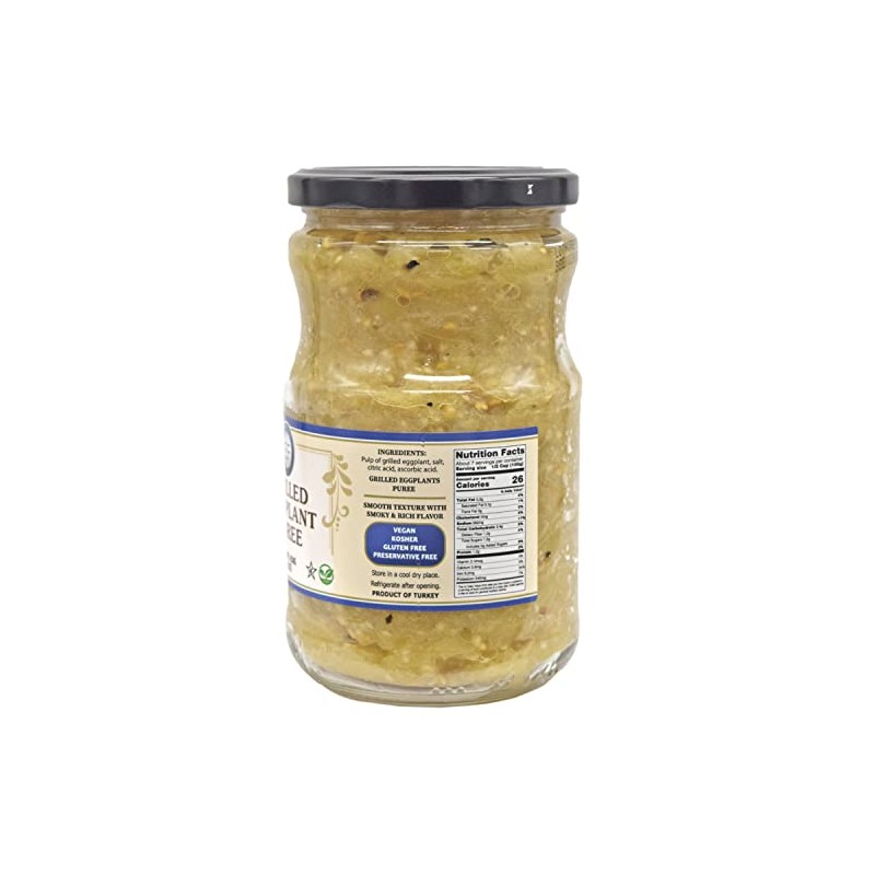 Eastern Feast - Purée of Grilled Eggplant, 23 oz (650g)