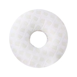 ＫＬＫＣＭＳ Single Hole Ear Pillow for Side Sleeping Lightweight Men Women Elegant Neck Support Perforated Gift Ear Piercing Pillow, Beige