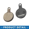 A ABSOPRO Resin Bicycle Disc Bike Brake Pads for Tektro