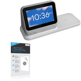 BoxWave Screen Protector Compatible with Lenovo Smart Clock 2 - ClearTouch Crystal (2-Pack), HD Film Skin - Shields from Scratches
