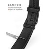 SKiporty Mens Belt Leather with Automatic Buckle Adjustable Ratchet Belts
