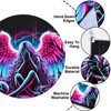 Blacklight Tapestry,WingTapestry Glow In The Dark,UV Reactive Black Light Upright