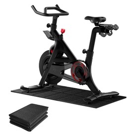 Health & Fitness Non-Slip Home Gym Mat 55x24– Workout Floor Protection Pad Mat for Walking pad, Treadmill, Bike and Exercise Equipment, for Carpet Floors Protection,Noise Shock Absorption,Stationary