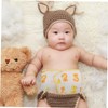 Generic 2pcs Navel Belt Thicken Belly Bands Adorable Stripe Design