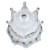 Crown Ring Box Luxurious Romantic Engagement Ring Box Portable Compact