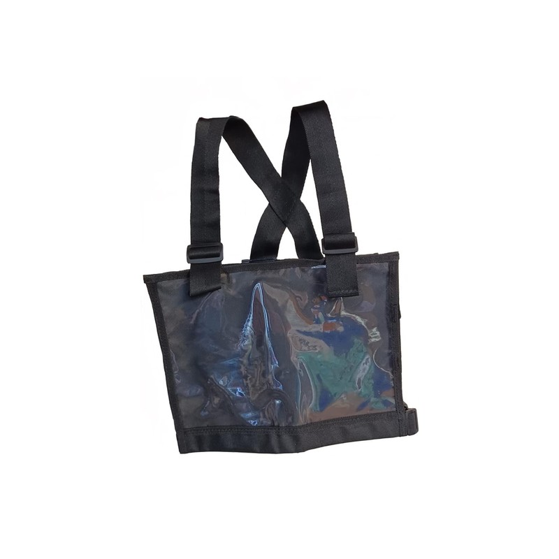 Treehouse Sporting Colours Competition Number Bib - Black