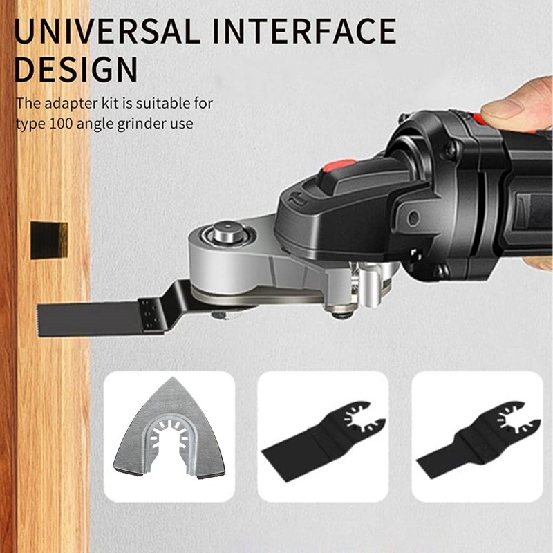 Angle Grinder Head Adapter Metal Complete Angle Grinder Oscillating Adapter