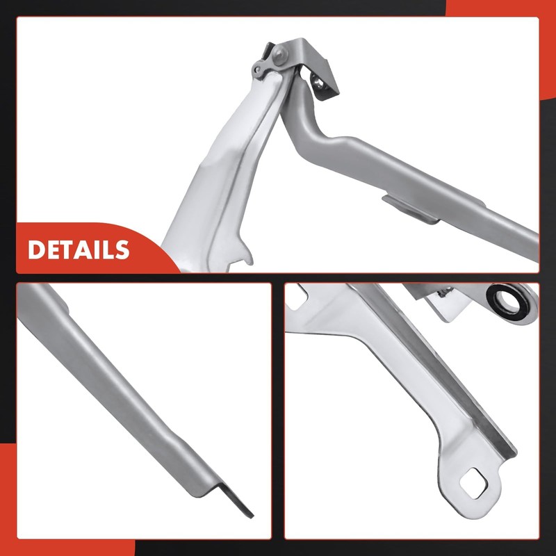 A-Premium Front Driver and Passenger Hood Hinges Compatible with Ford