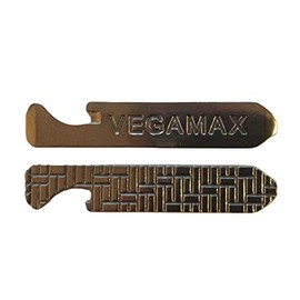 Vegamax Bottle Opener Shirt Collar Stays Stainless Steel Metal Stiffener Insert Tab Set Medium