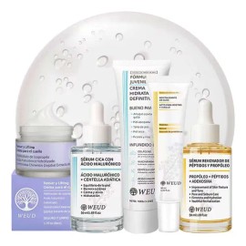 Kit Coreano Weud Antiedad Hidratante Una Piel Joven 5pc