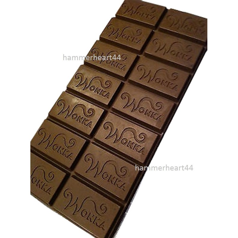 WILLY WONKA DIY Chocolate Factory Bar Casting Mold Mould 7.5''