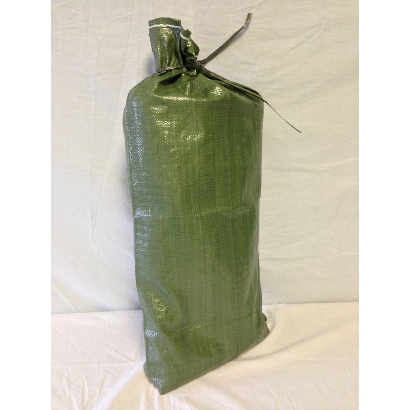 Yuzet 1x Green Woven Polypropylene Sandbags For Flood Defence