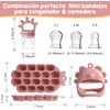 Guante de Dentición de Silicona para Bebés, Chupon para Frutas