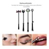 Set Brochas Coraline 4 Piezas Maquillaje