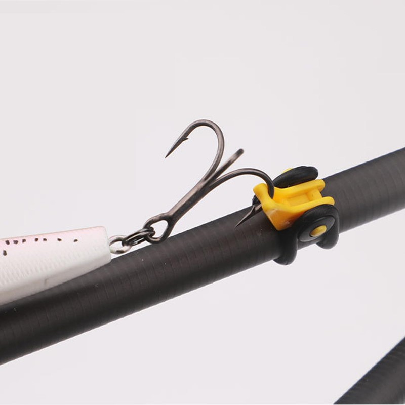 4 pcs Fishing Rod Hook Keeper with 4 colors, Fish