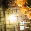 runquiz T10 Tubular Led Bulbs 60w Equivalent, Dimmable 5.25 Inch