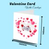 Papa Prints Valentines Cards with envolpe (145 x 150 mm)