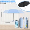 SLTAXAR Compact Umbrella, Storm Resistant with 8 Ribs, Pocket Umbrella,