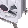 CPU Cooling Fan 3.54in 2 Heat Pipes 3pin 12VDC 2000RPM