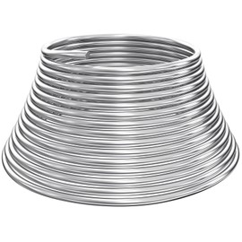 Pelopy 20 Feet Aluminum Wire 1/4 Inch Diameter Metal Wire Armature Bendable Armature Wire for Sculpting Dolls Floral Jewelry Making Weaving DIY Crafts, Silver