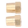 2pcs Battery Connector Revise M8 Brass Good Electrical Conductivity Pile