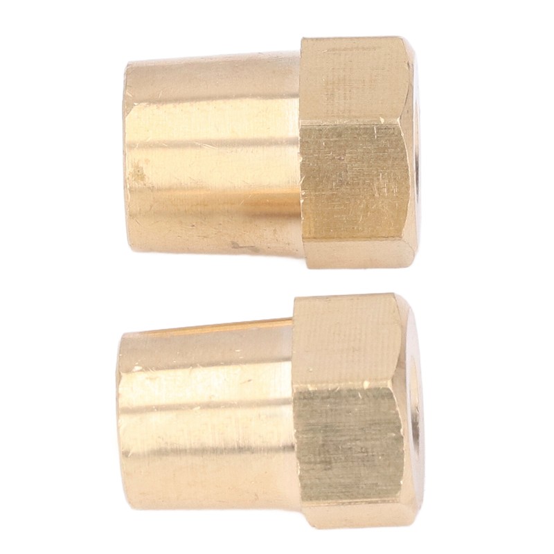 2pcs Battery Connector Revise M8 Brass Good Electrical Conductivity Pile