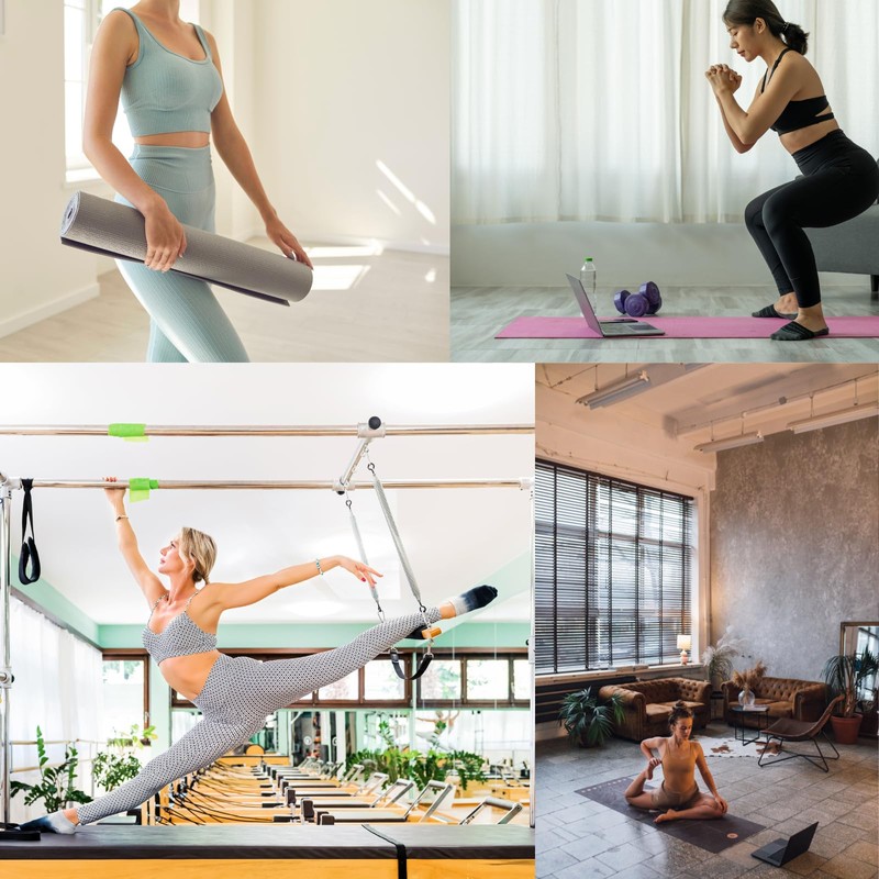 Bule Maple Pilates Socks, Yoga Socks, Anti-Slip, Grip Socks, navy