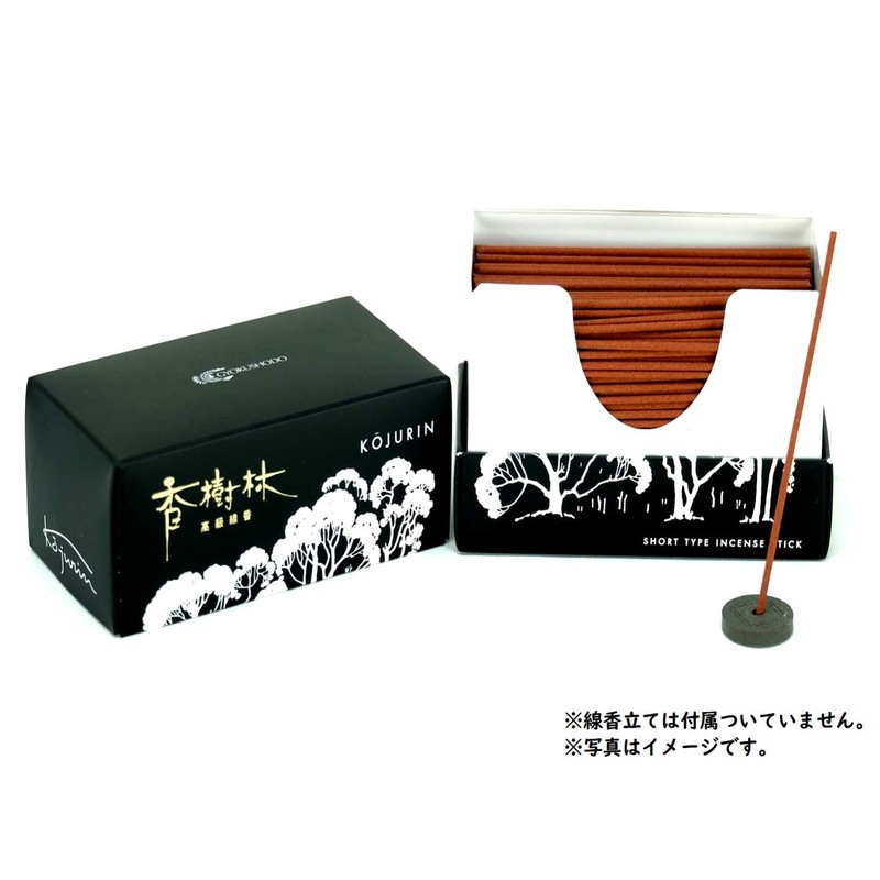[Koujurin] Premium Incense Incense, Ultra Short Size, Mini Size, Sandalwood