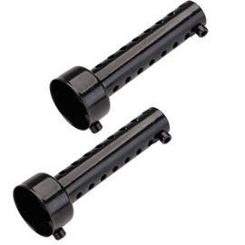 Alpha Depot Inner Silencer Inner Baffle General Purpose Silencer Motorcycle Muffler (Black, 1.8 inches (45 mm) x 2 Pieces)