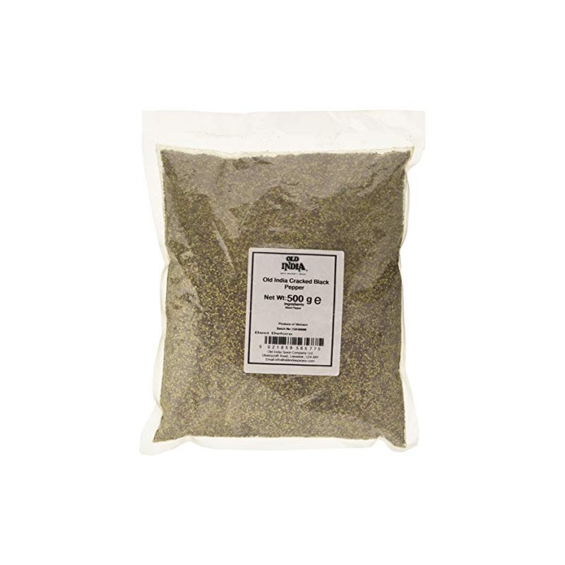 Old India Cracked Black Pepper 500 g