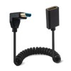 Kework 4ft HDMI 8K@60Hz Extension Coiled Cable, 90 Degree Up