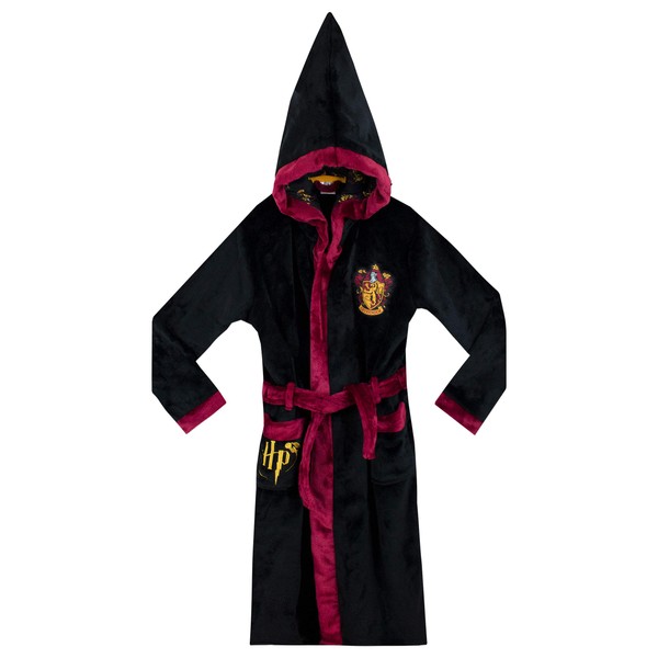 HARRY POTTER - Robe de Chambre- Gryffindor - Garçon - Noir - 10-11 Ans