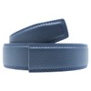 COTIDI Mens Leather Ratchet Belt Without Holes 35mm Wide No