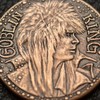 Labyrinth Goblin King Jareth Copper Coin