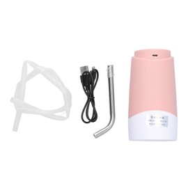 USB Rechargeable Electric Water Pump Stainless Steel Portable Water Dispenser PumpPink