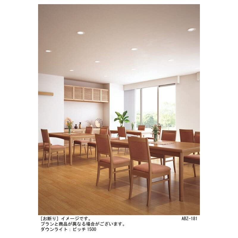 Panasonic LGD6201NLE1 High Luminous Flux Downlight, Daylight White, Diffused Mild,