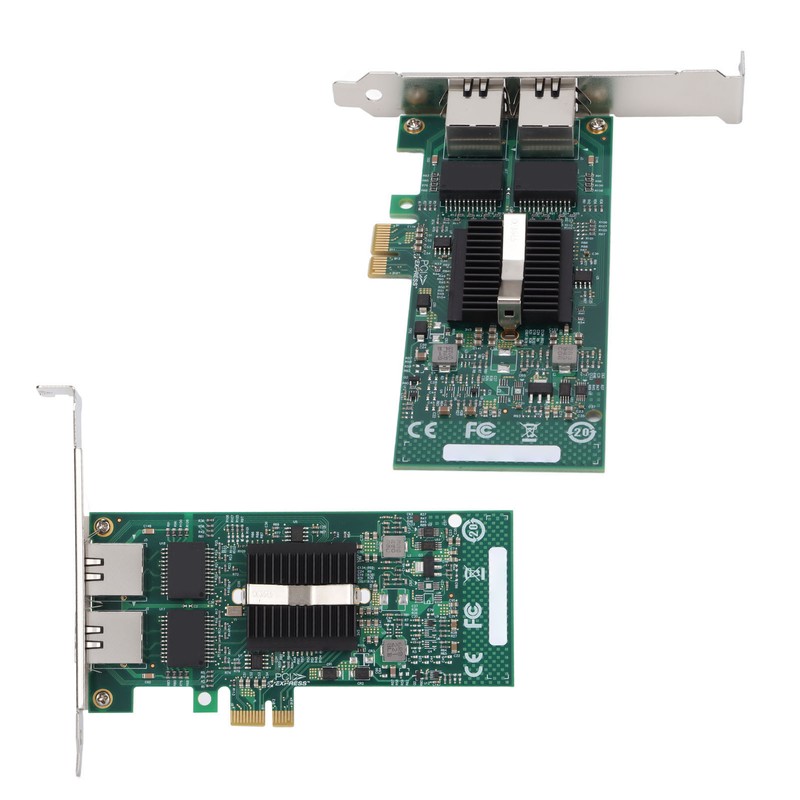 Network Card 82576GB Chip PCIE X1 Gigabit Dual Port Electric