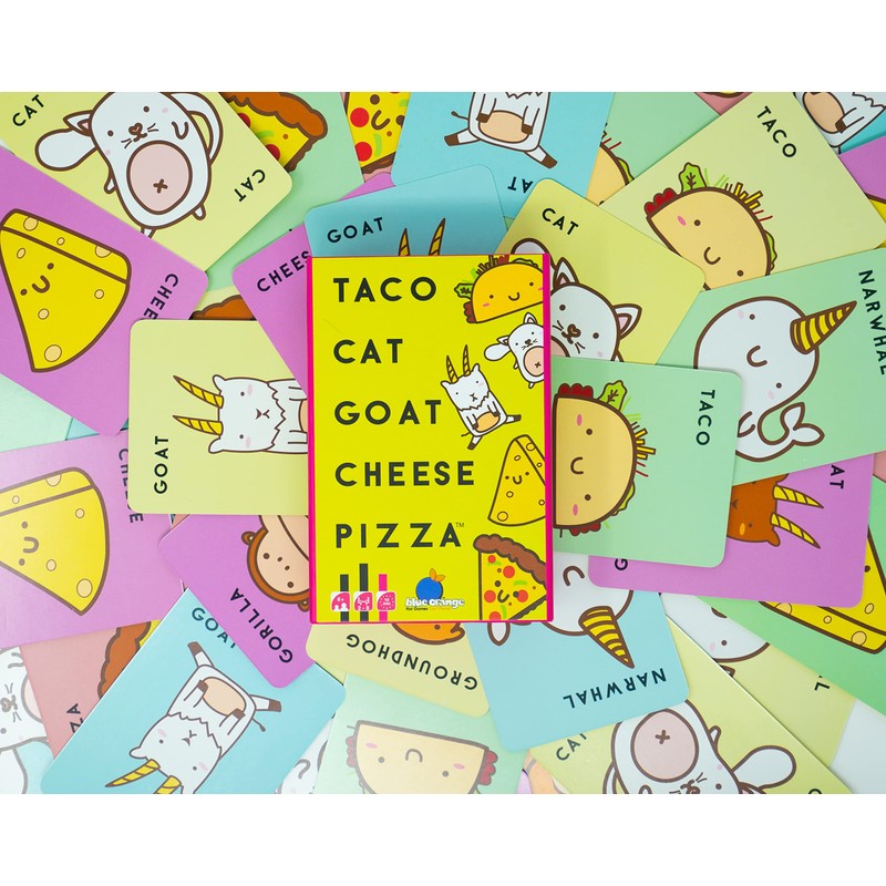 Blue Orange | Taco Cat Goat Cheese Pizza | Card