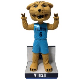 Will D. Cat Villanova Wildcats Light Blue Jersey Bobblehead College