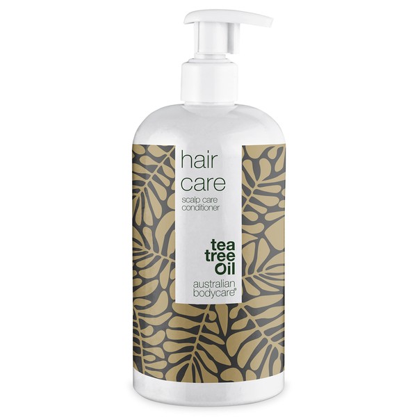 Tea Tree Oil Hair Conditioner 500 ml | Tea Tree Oil Conditioner for Dandruff, Itchy and Dry Scalp for Women and Men | Also for Pimples on the Scalp | Anti-Dandruff | 100% Vegan