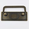 MuDuJia 4 Pack 2 1/2" Antique Bronze Bail Drawer Pull