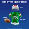 The Elf on the Shelf Claus Couture Touchdown Tidings Set