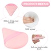 Framad 40PCS Triangle Puffs for Face Powder with 4 Case,