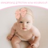 ZKSXOA Baby Girl 8 Pcs Bow Headbands & Hair Clips