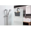 TATAY Shower Basket with Hooks, Polypropylene, Multi-Function Basket, Allows You